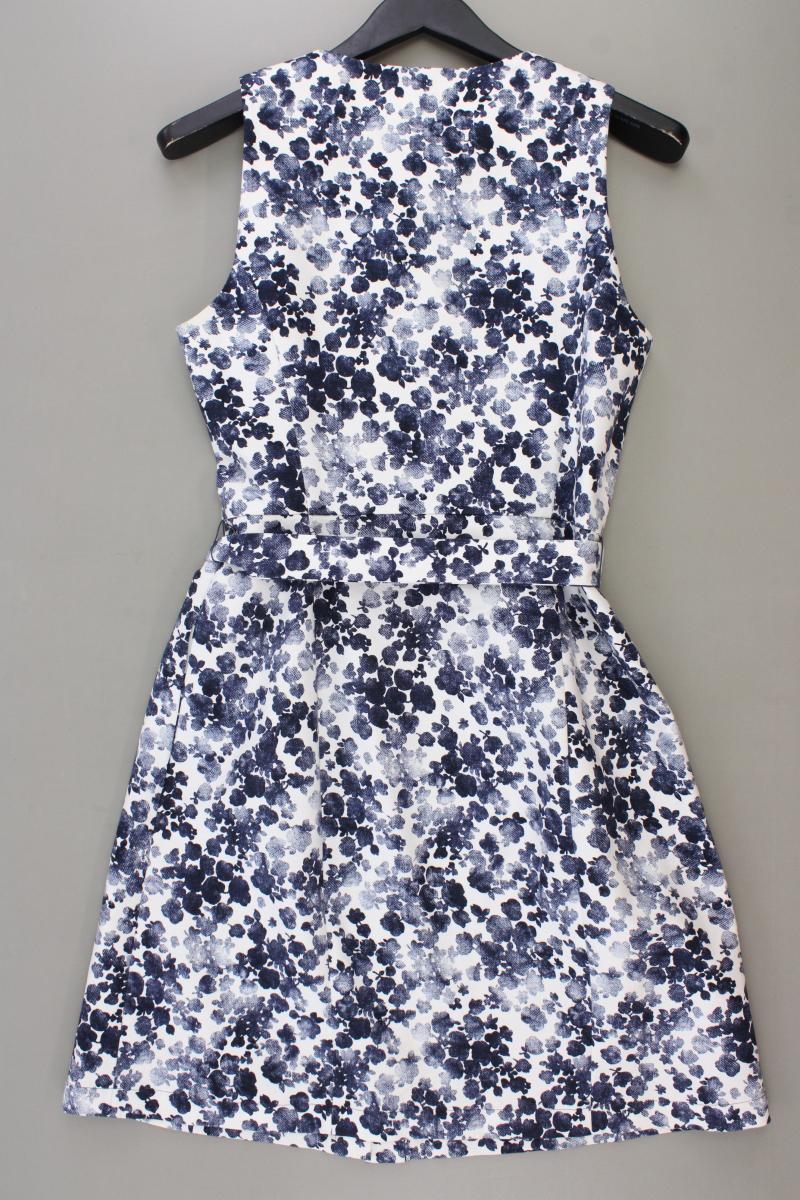 Michael Kors Etuikleid Gr. US 6 (S) mit Blumenmuster neuwertig mit Gürtel blau