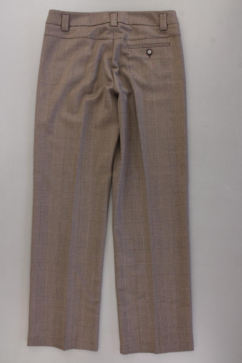 MAC Stoffhose Gr. 38/L32 kariert Modell Helen Vintage braun aus Polyester