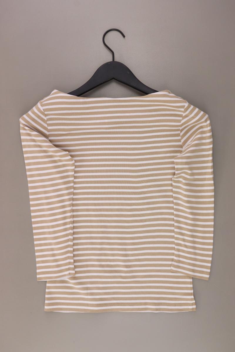 Esprit Ringelshirt Gr. S gestreift 3/4 Ärmel creme aus Baumwolle
