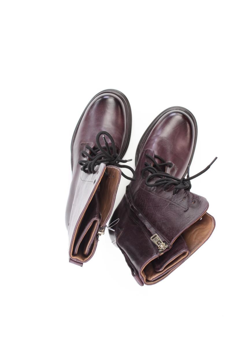 AS 98 Leder Stiefel Gr. 38 neuwertig lila