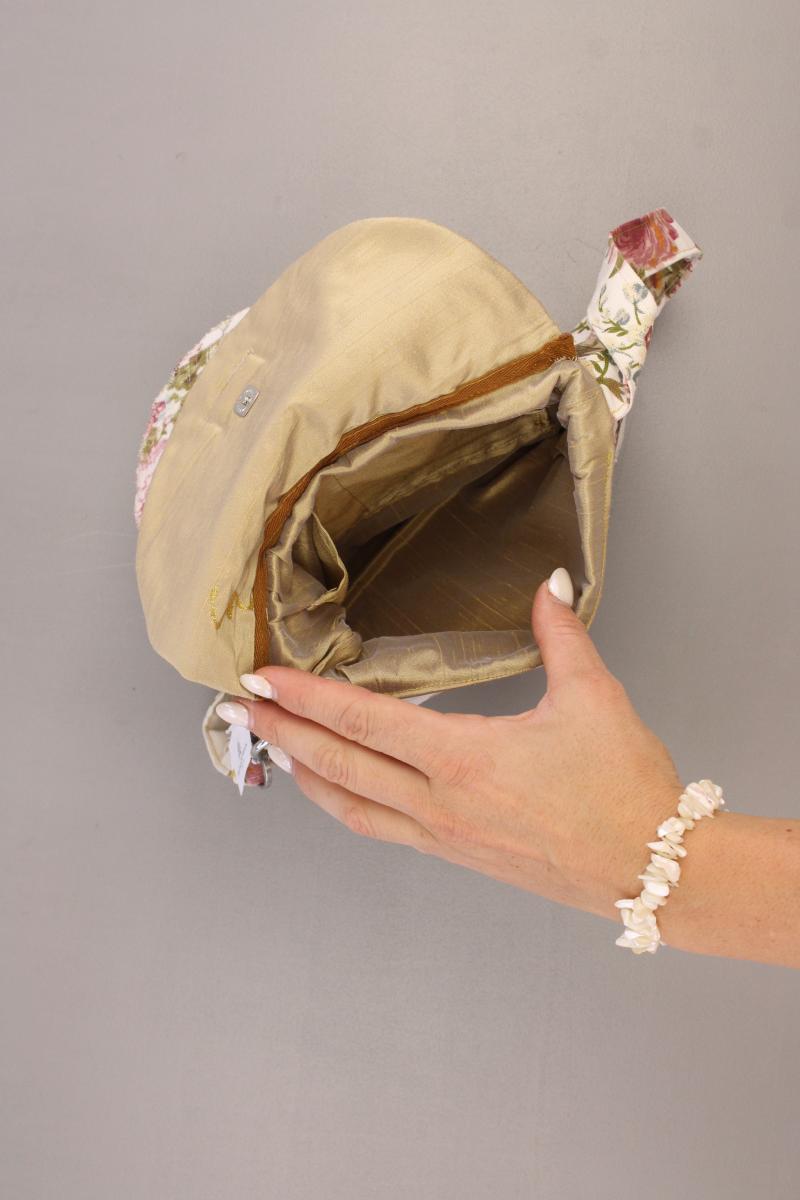 Schultertasche mit Blumenmuster mehrfarbig