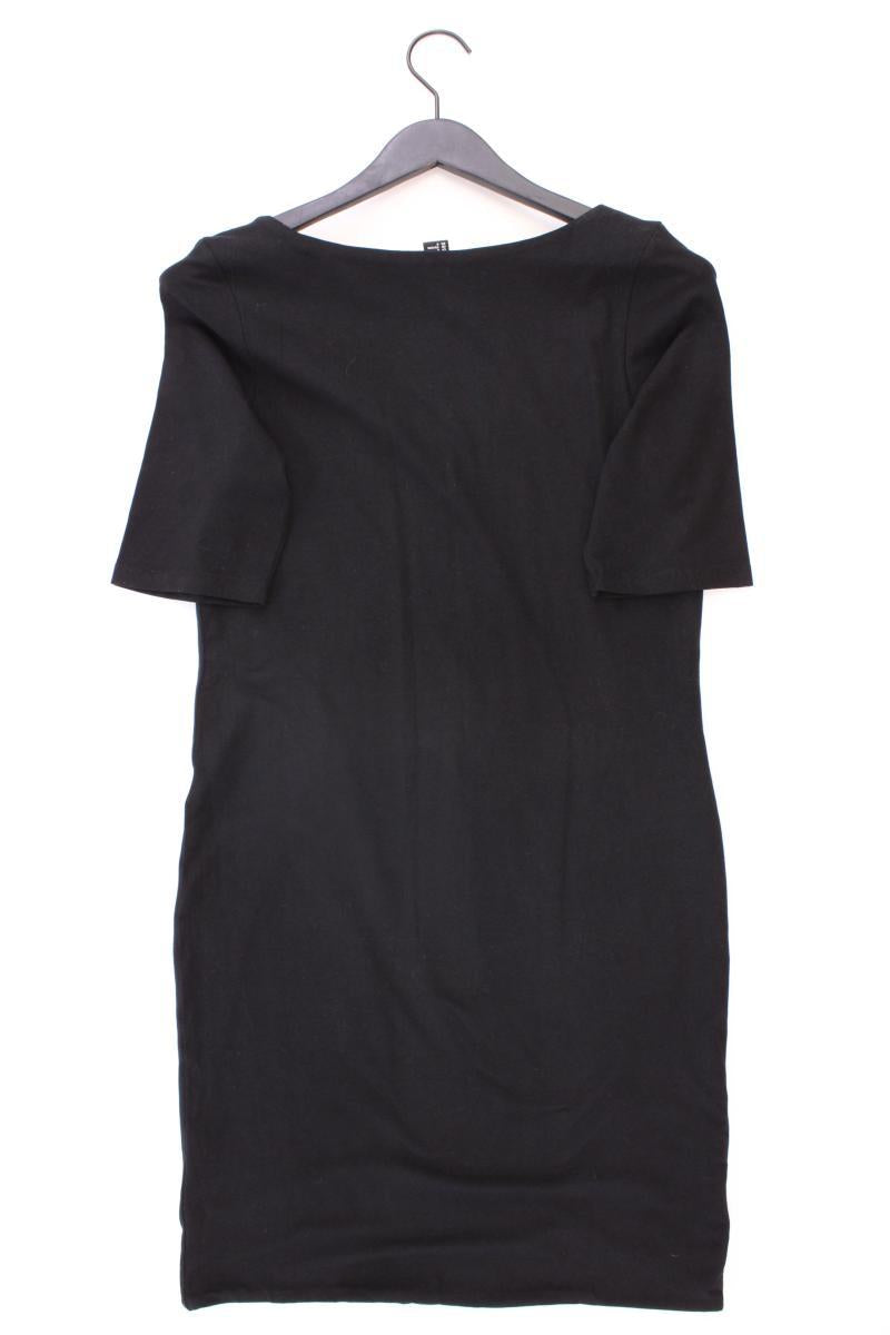 H&M Basic Kleid Gr. L Kurzarm schwarz