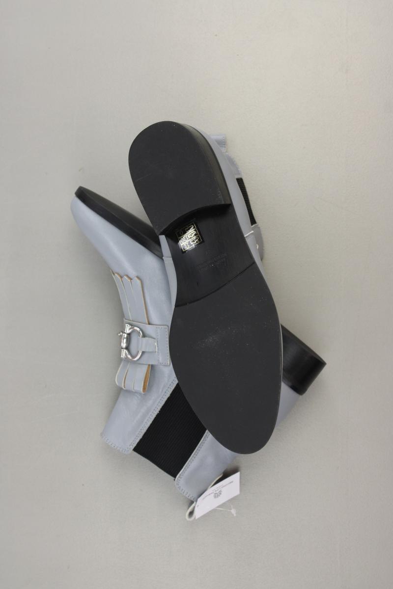 KMB Stiefeletten Gr. 37 neuwertig grau aus Leder