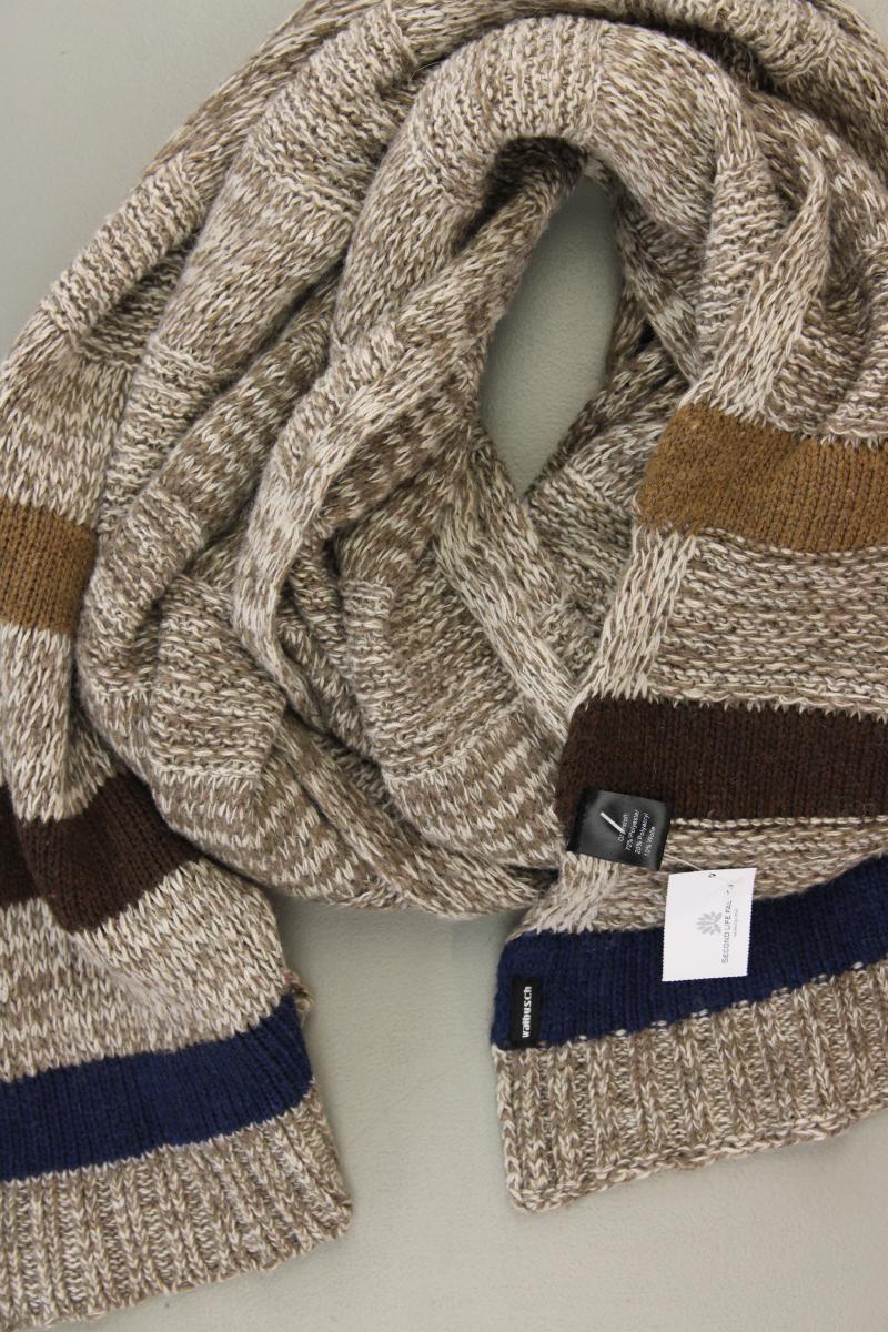 Walbusch Schal für Herren braun aus Polyester