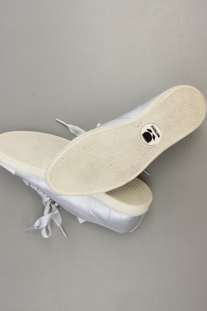 Navy Boot Sneaker Gr. 37 silber