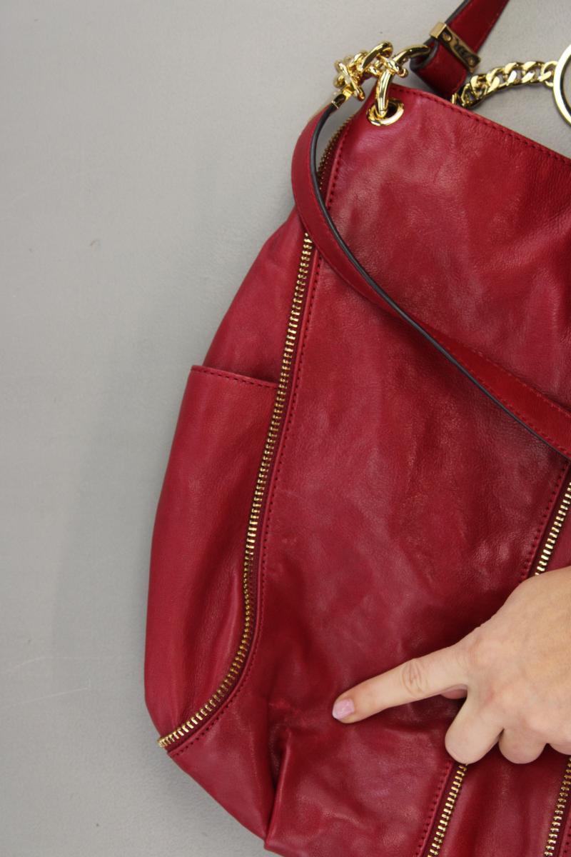 Michael Kors Schultertasche rot aus Leder
