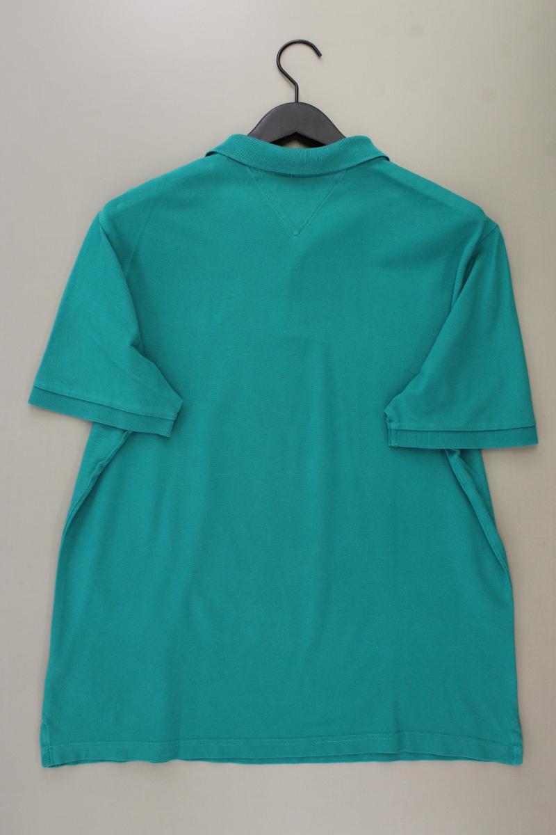Brax Poloshirt für Herren Gr. XL neuwertig Kurzarm blau aus Baumwolle
