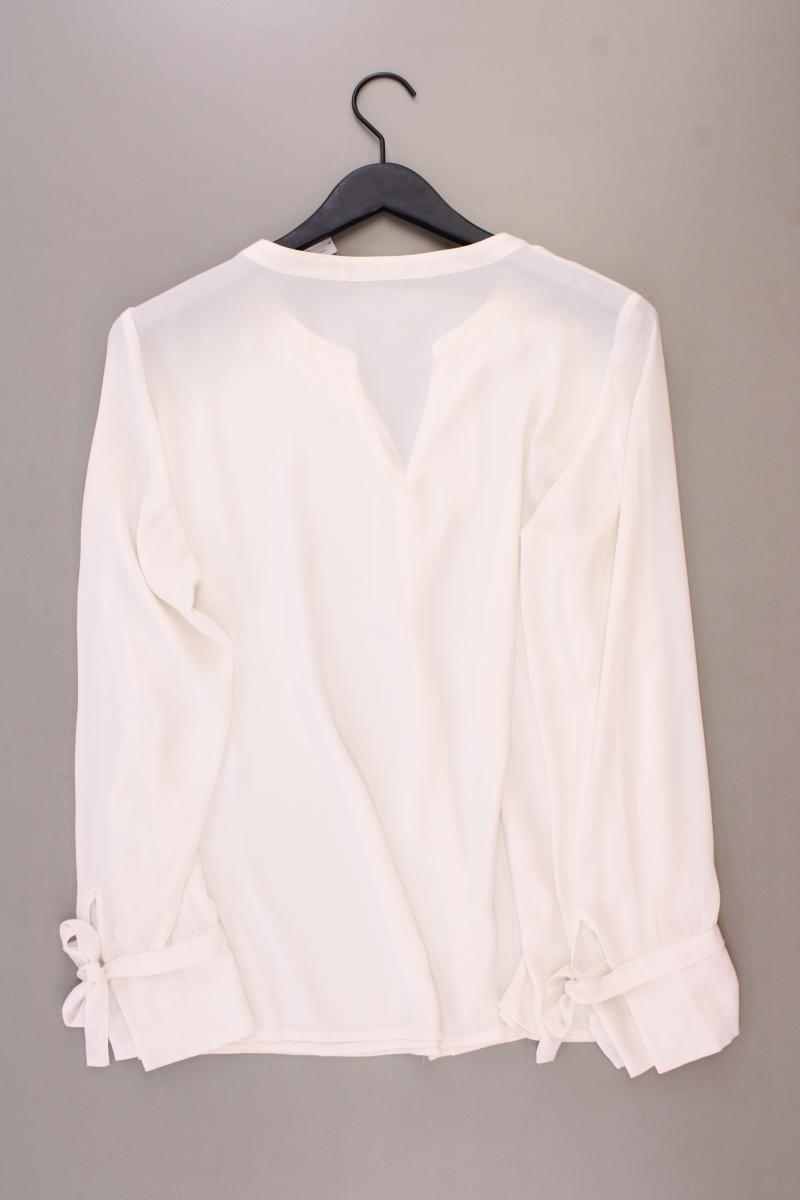 comma, Langarmbluse Gr. 44 creme aus Polyester