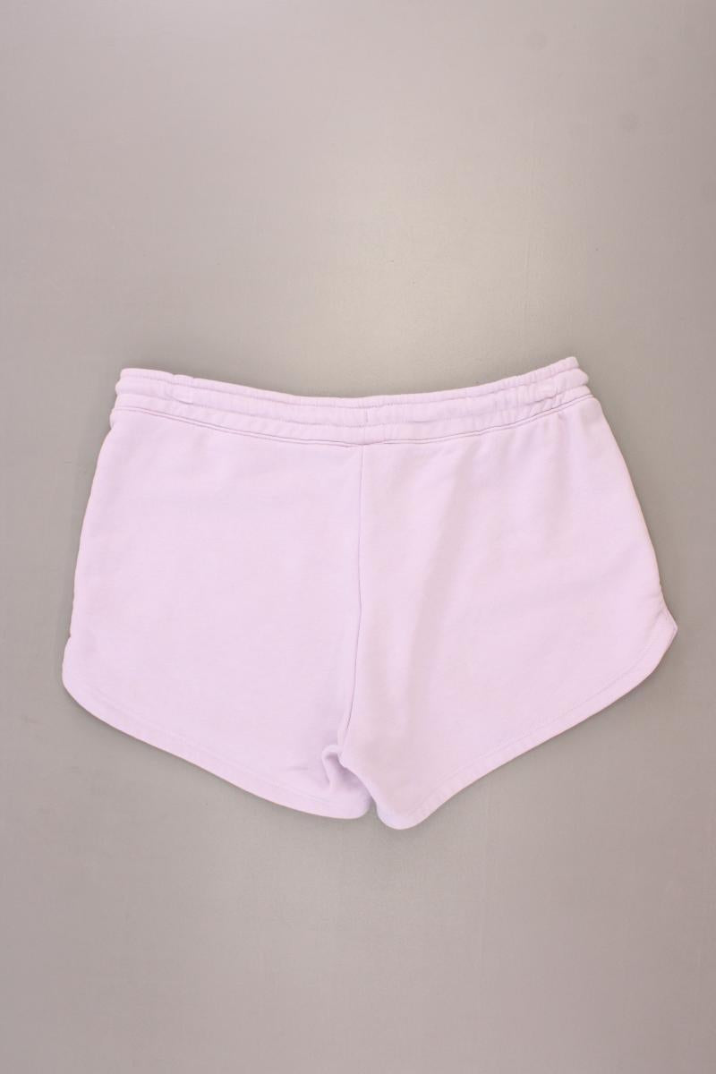 Reebok Sweatshorts Gr. M lila aus Baumwolle
