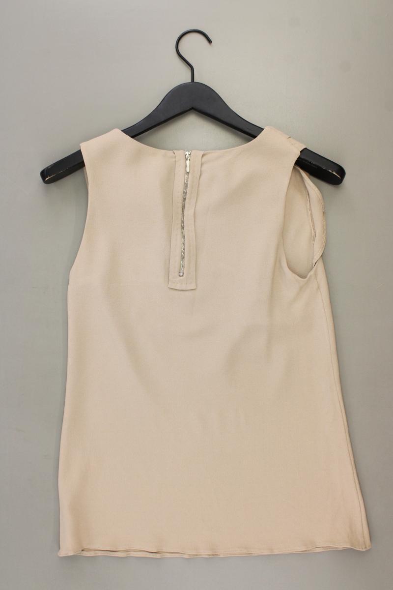 Piazza Sempione Ärmellose Bluse Gr. IT 44 (M) creme aus Acetat