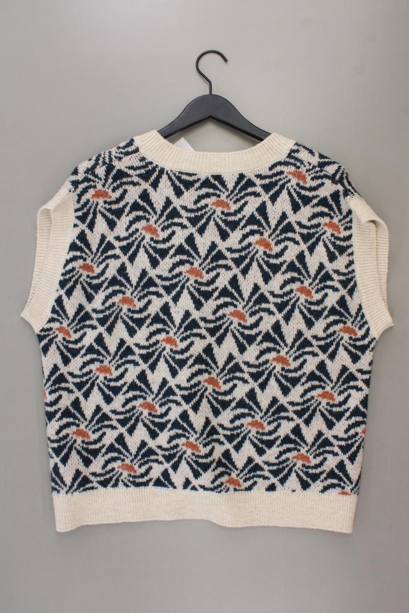 Bugatti Strickshirt Gr. XL neuwertig Kurzarm mehrfarbig aus Polyacryl