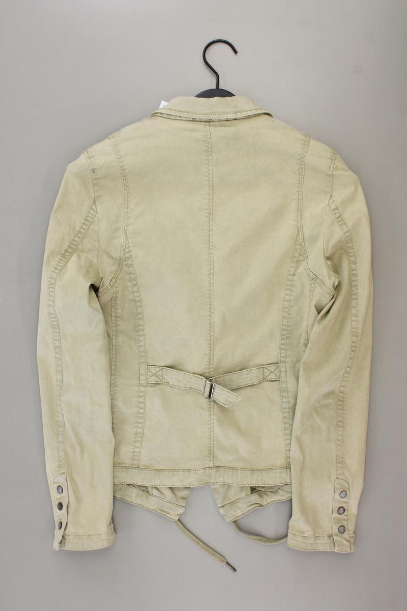 Marc Cain Classic Jacke Gr. 38 olivgrün aus Lyocell