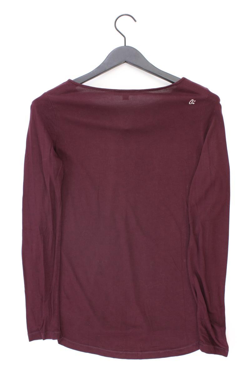 comma, Langarmbluse Gr. 38 lila aus Viskose