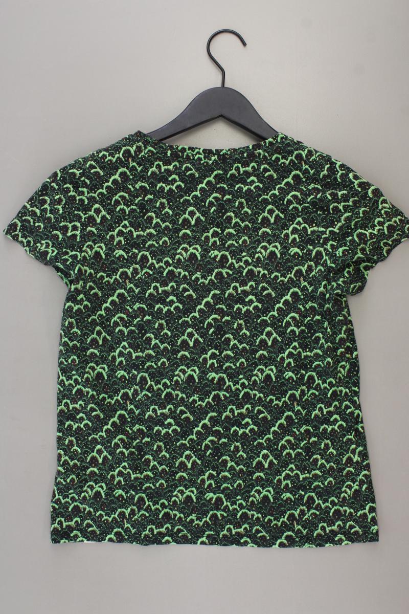 Scotch & Soda Printshirt Gr. XS Kurzarm grün aus Baumwolle