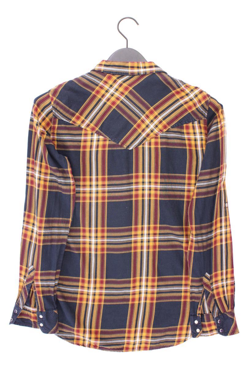 Stradivarius Karobluse Gr. L kariert Langarm mehrfarbig aus Baumwolle