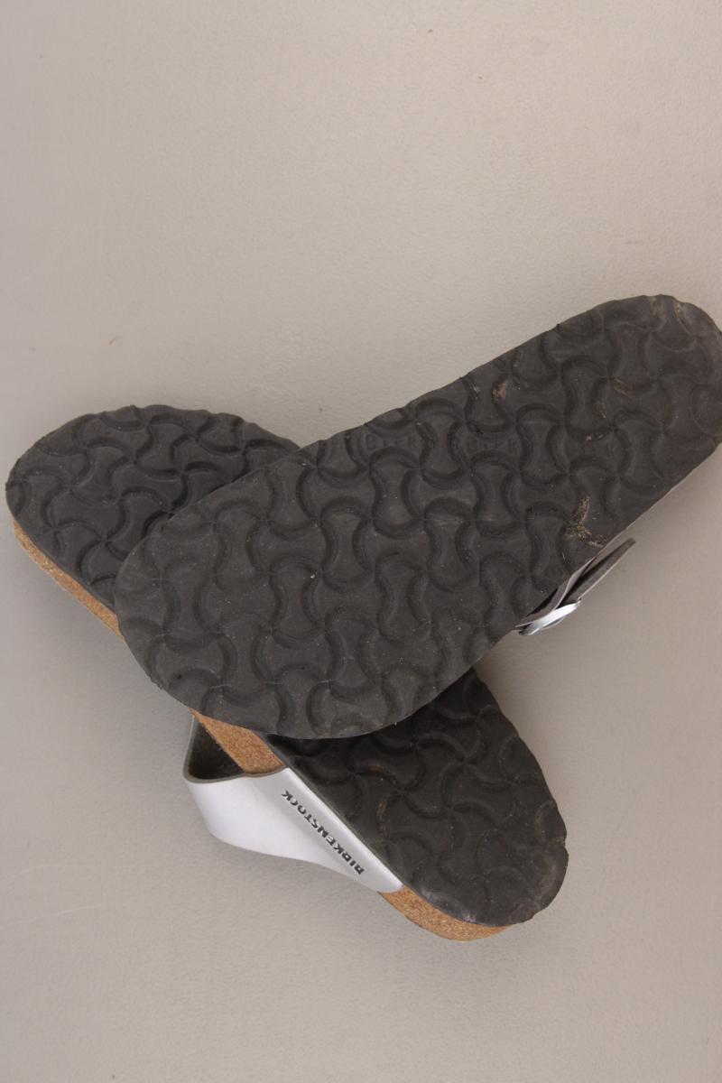 Birkenstock Sandalen Gr. 36 silber