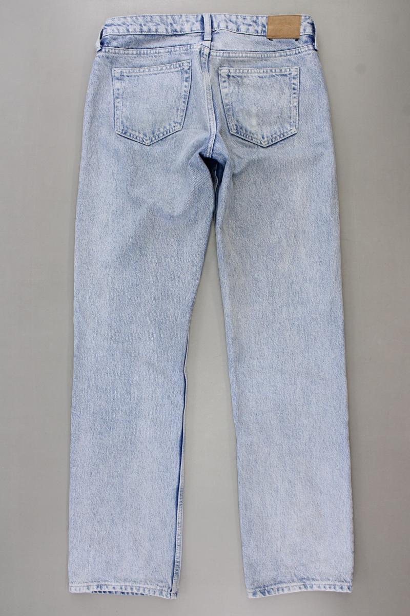 Weekday Straight Jeans Gr. W28/L34 Modell Arrow blau aus Baumwolle