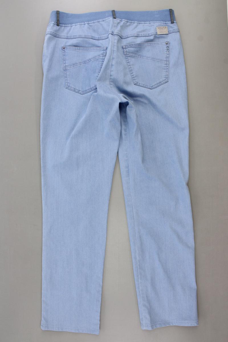Raphaela by Brax Straight Jeans Gr. 44 Modell Pamina blau aus Baumwolle