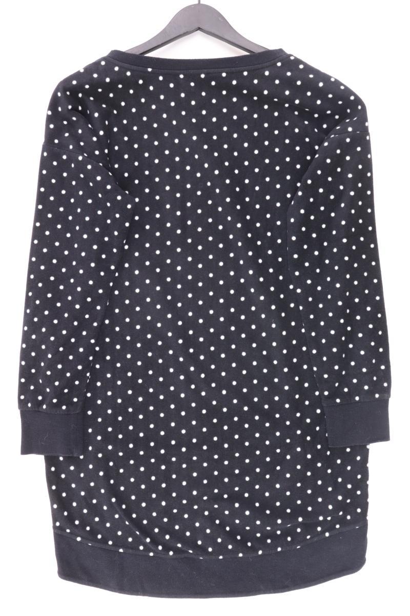 Esprit Langarmkleid Gr. 40 gepunktet schwarz aus Polyester