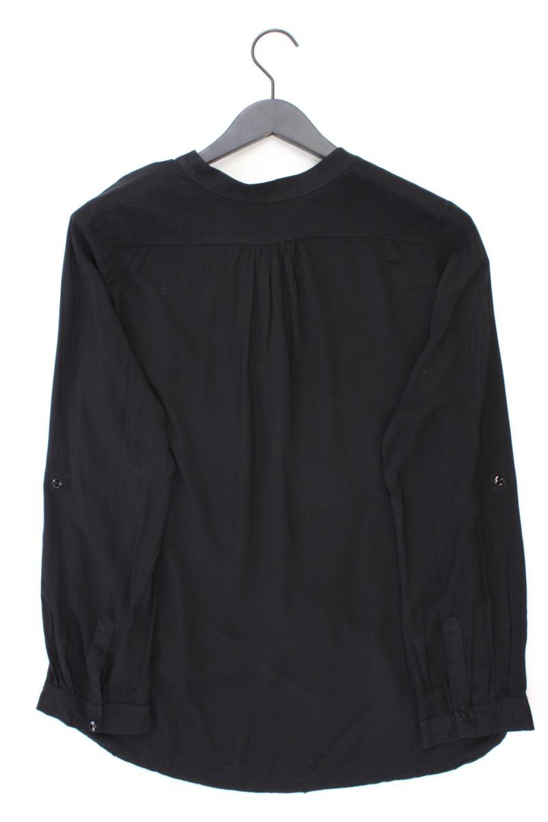 Mavi Langarmbluse Gr. XL schwarz aus Viskose