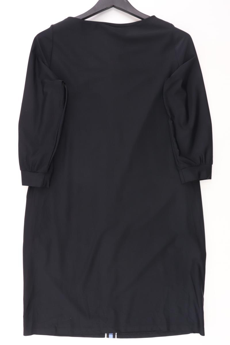 Elvira Collections Midikleid Gr. 40 gestreift 3/4 Ärmel schwarz aus Polyamid