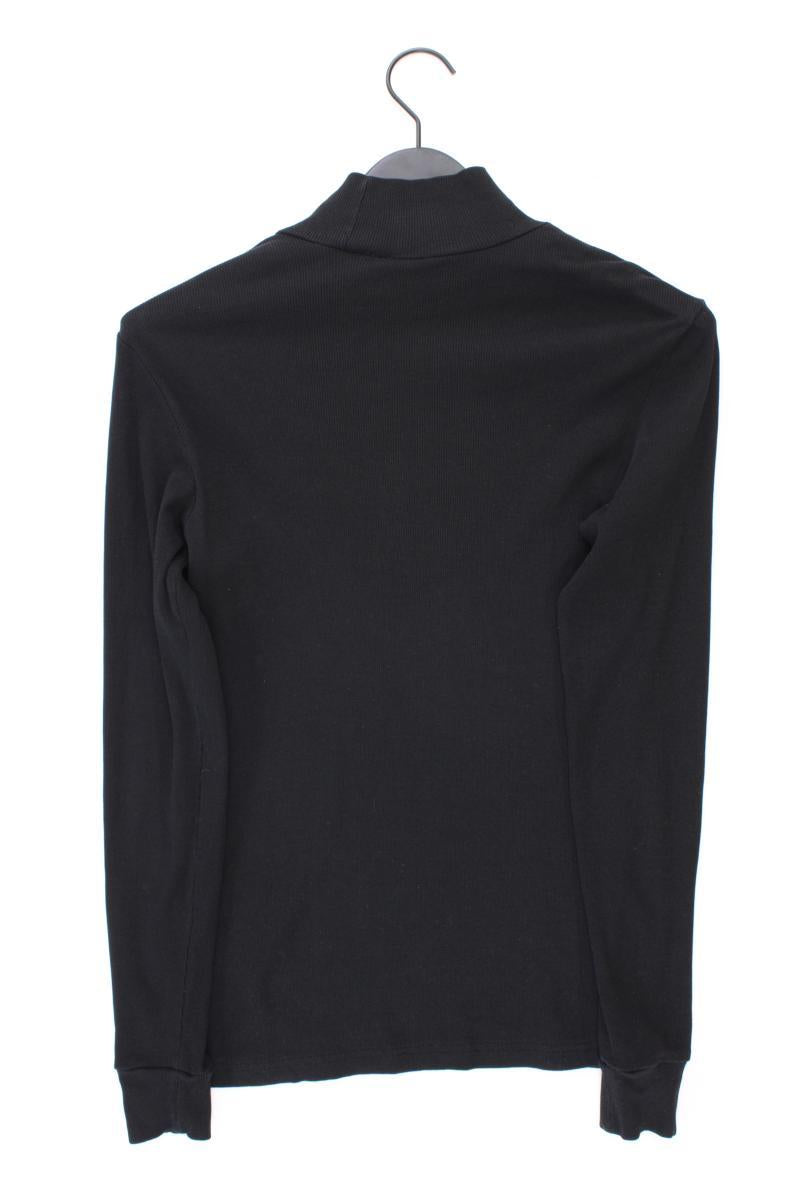 Weekday Longsleeve-Shirt Gr. XS Langarm schwarz aus Baumwolle