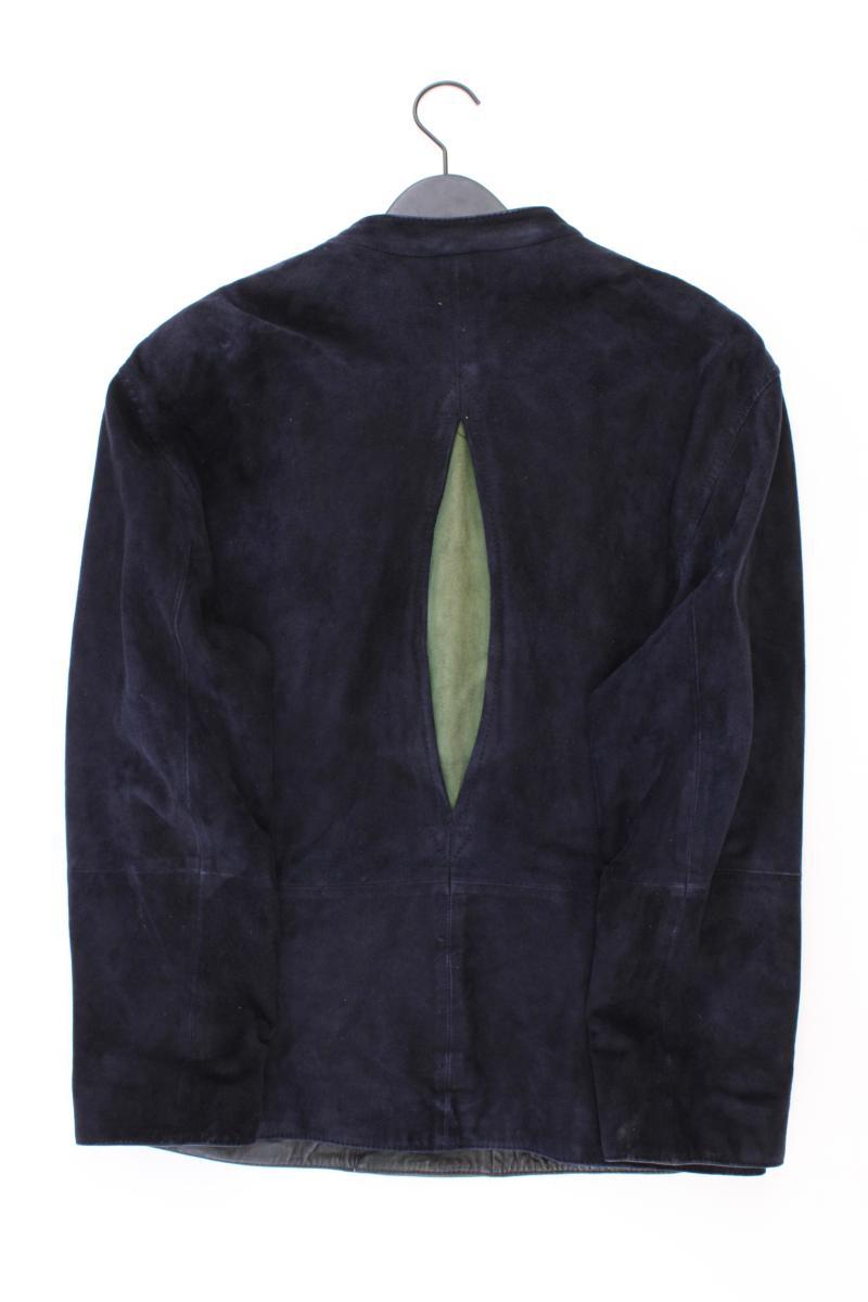 Spieth Wensky Lederjacke Trachtenjacke für Herren Gr. 48 Vintage blau