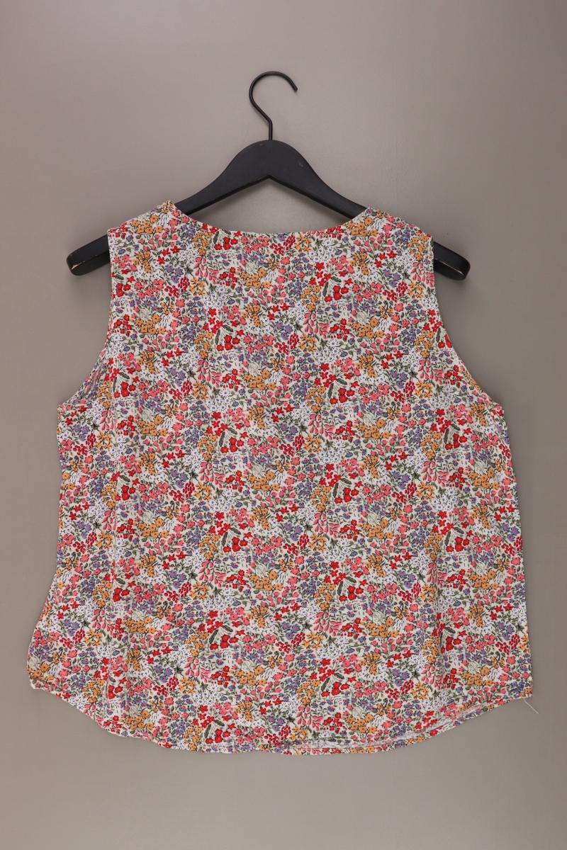 Fransa Ärmellose Bluse Gr. XL mit Blumenmuster mehrfarbig aus Viskose