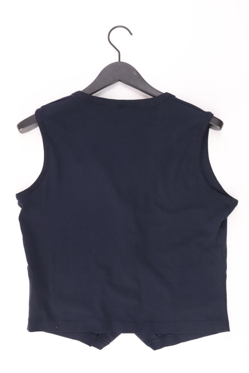 s.Oliver Regular Weste Gr. 44 blau aus Baumwolle