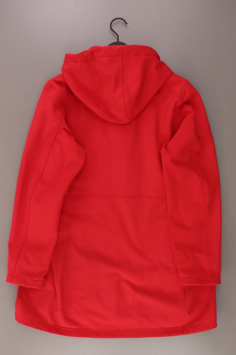 Lands' End Kapuzenmantel Gr. XL neuwertig rot aus Polyester