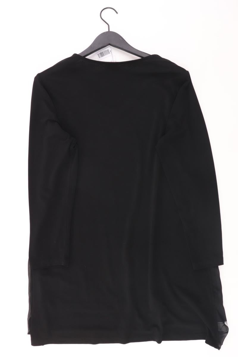 Alba Moda Langarmkleid Gr. 46 mit Blumenmuster schwarz aus Polyester