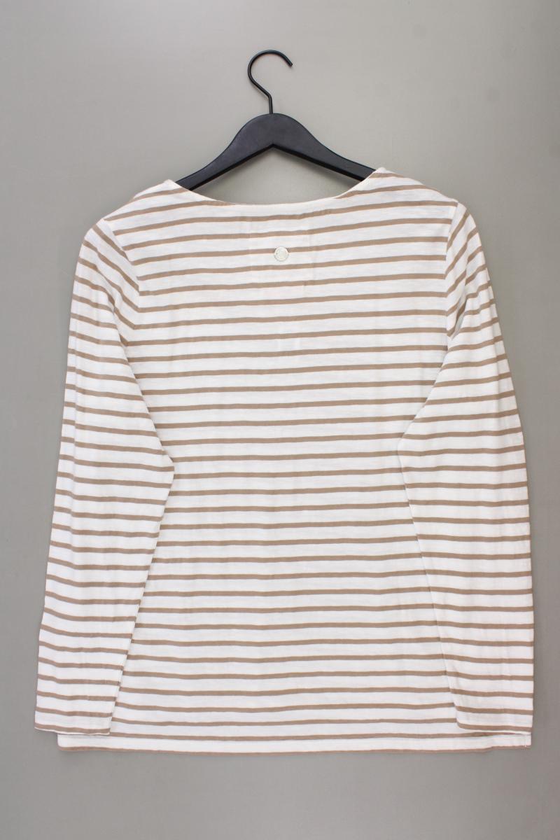 Lieblingsstück Ringelshirt Gr. XXXL gestreift Langarm braun aus Baumwolle