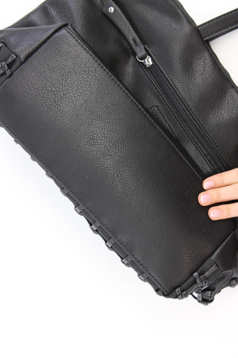 Suri Frey Henkeltasche neuwertig schwarz aus Polyurethan