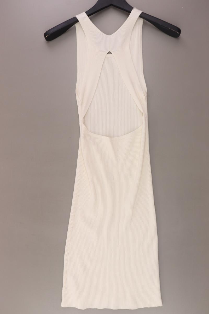 Mango Schlauchkleid Gr. L Ärmellos creme aus Viskose