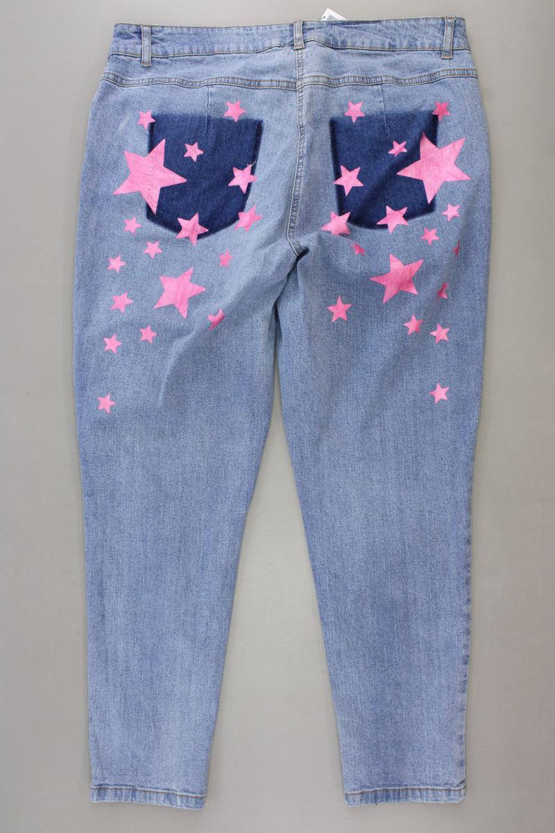 angel of style Skinny Jeans Gr. 44 blau aus Baumwolle