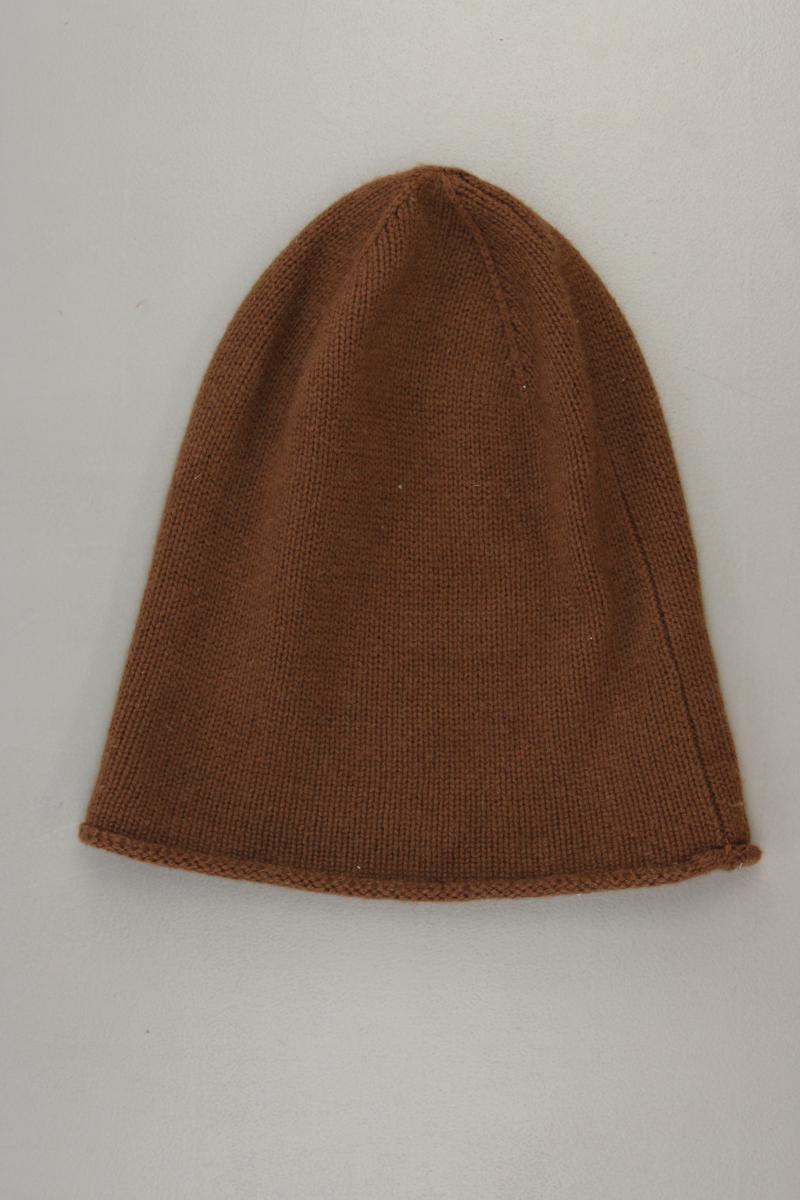 Hallhuber Kaschmir Mütze braun