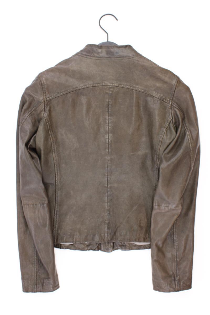 Marc O'Polo Lederjacke Gr. 34 braun