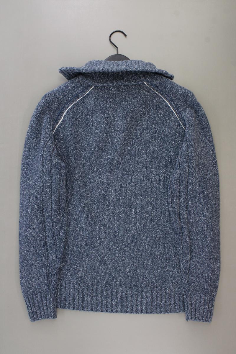 Tom Tailor Grobstrickpullover für Herren Gr. XL blau aus Polyacryl