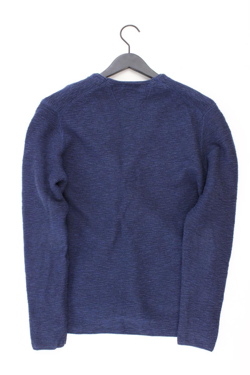 Marc O'Polo Strickjacke für Herren Gr. L Langarm blau aus Baumwolle
