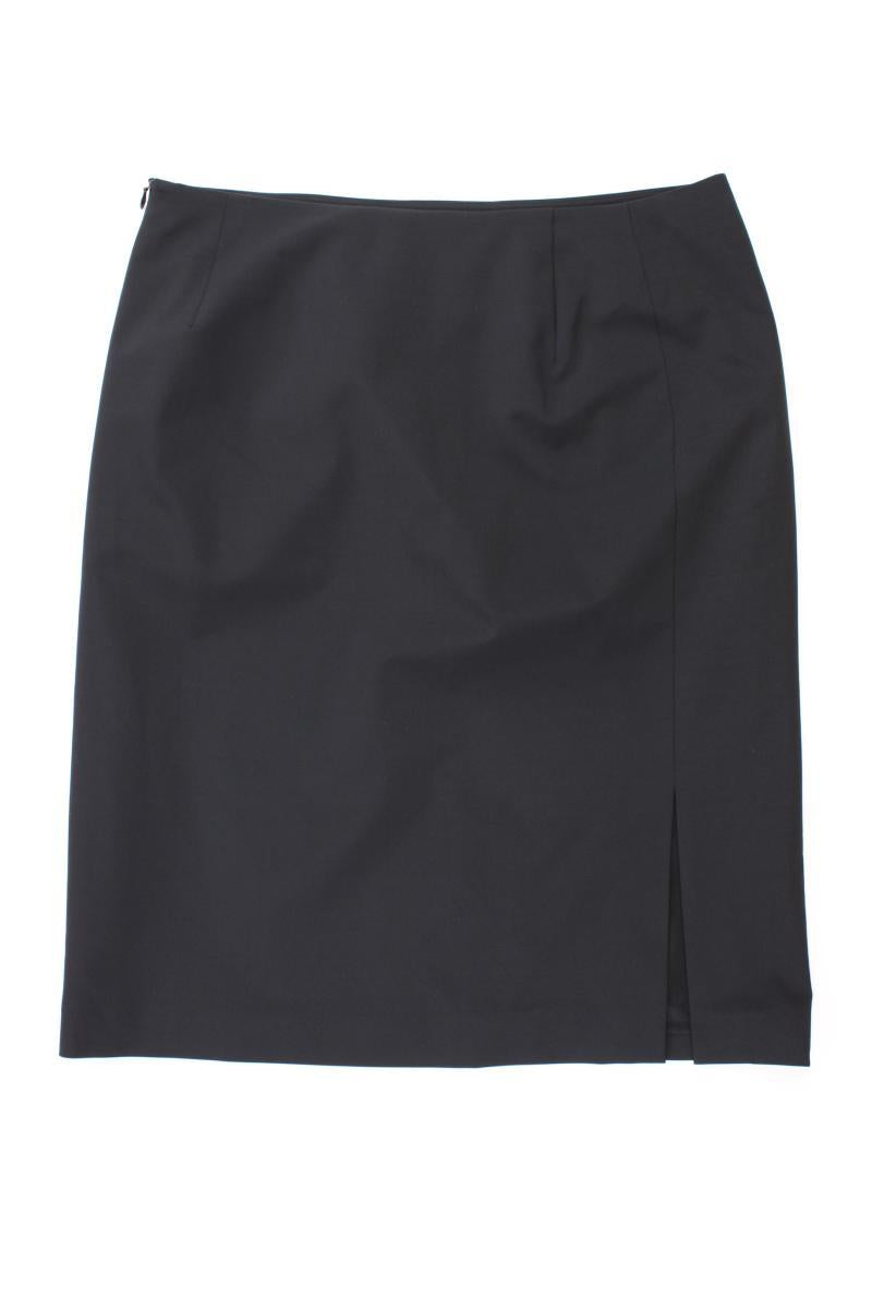 Oui Bleistiftrock Gr. 42 neuwertig schwarz aus Polyester