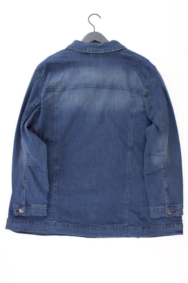 sheego Jeansjacke Gr. 56 neuwertig blau aus Baumwolle