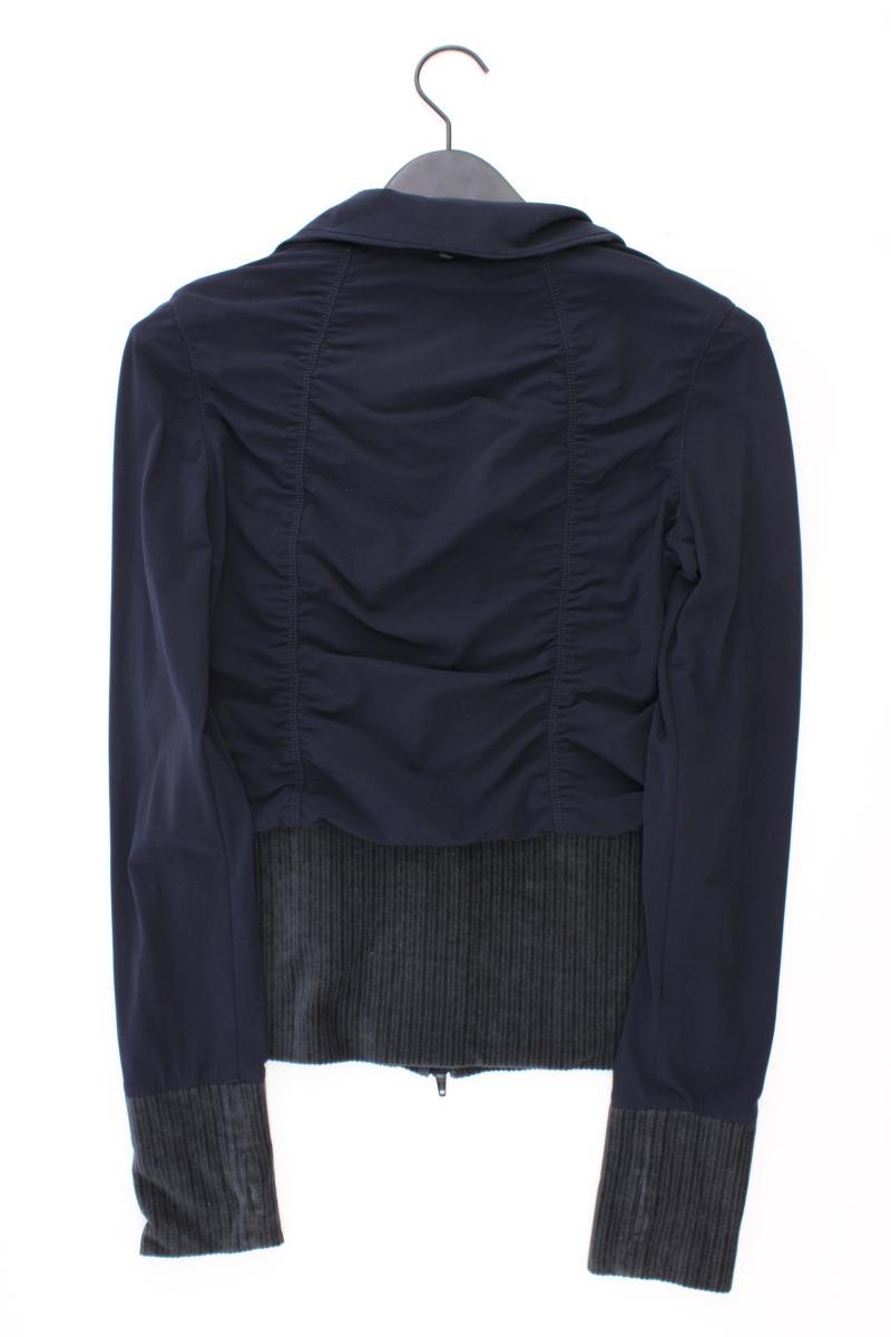 PENN & Ink Regular Cardigan Gr. 40 Langarm blau aus Polyamid