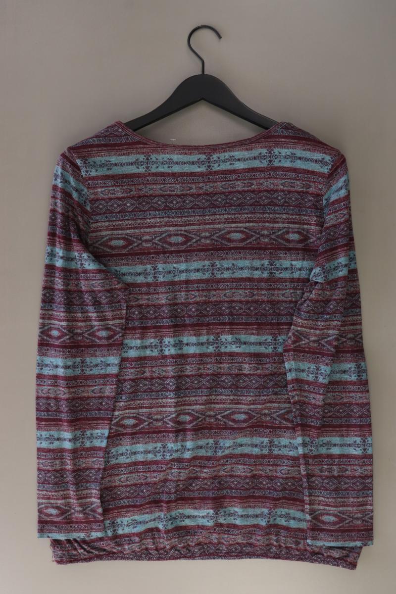 Cecil Printshirt Gr. XL Langarm mehrfarbig aus Baumwolle