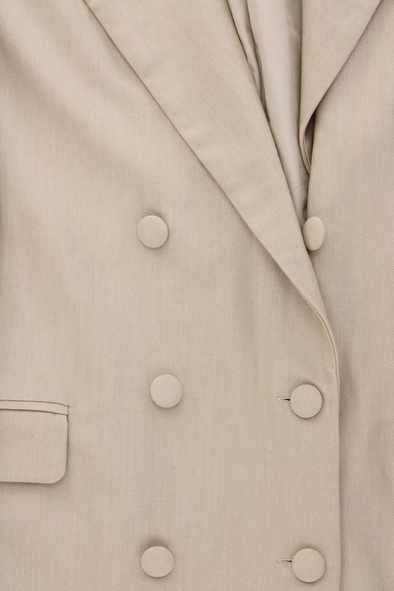 NA-KD Longblazer Gr. 46 creme aus Polyester