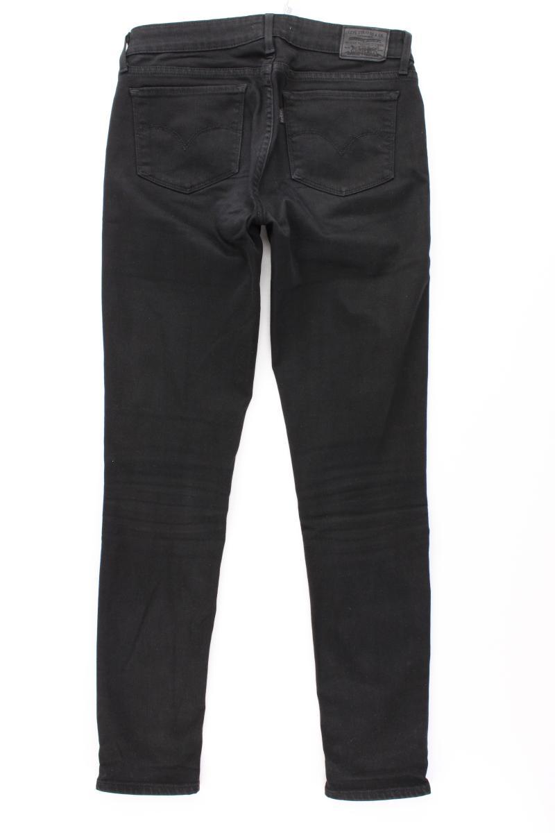 Levi's Skinny Jeans Gr. W28 schwarz