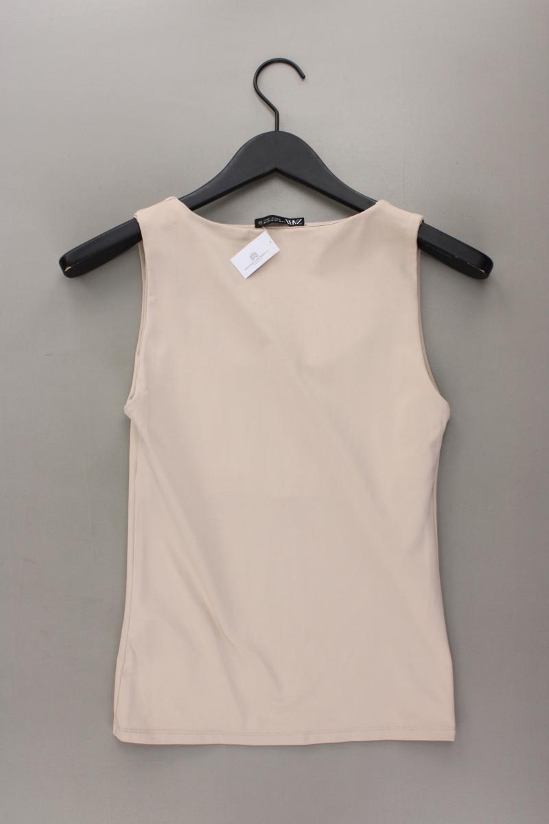 Zara Trägertop Gr. M creme
