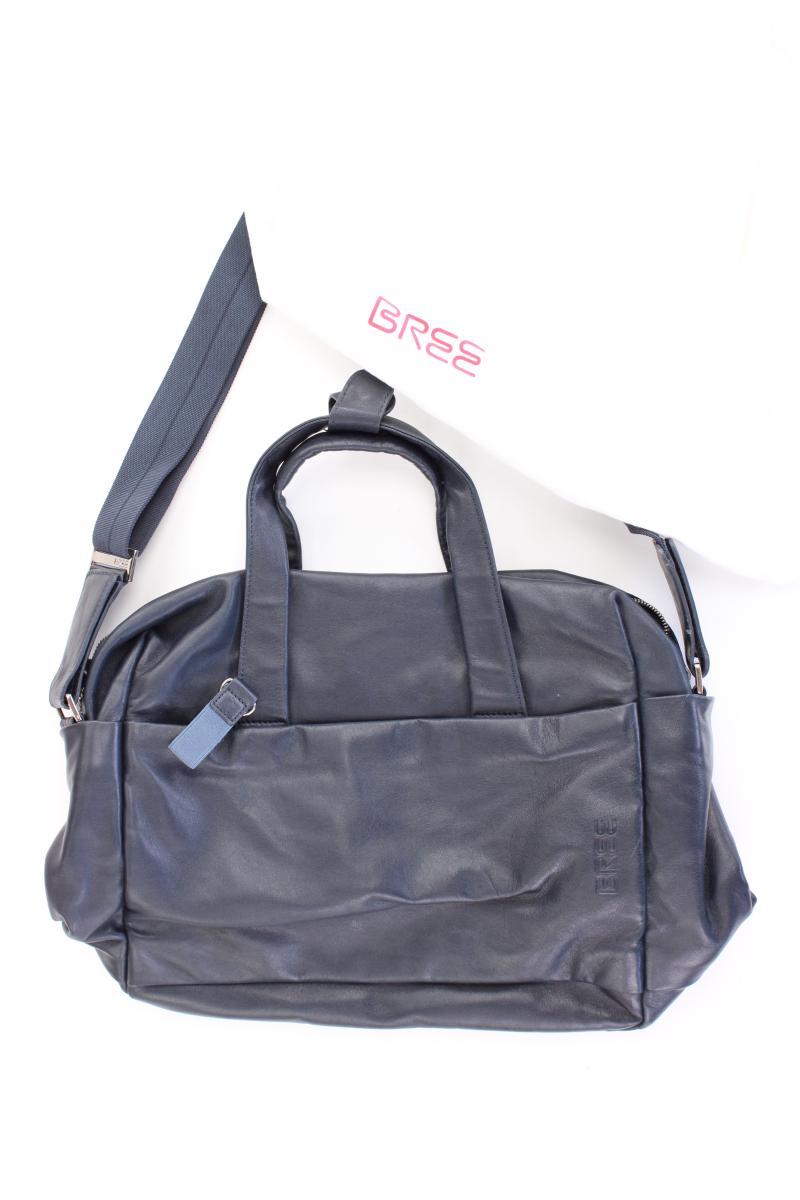 Bree Henkeltasche neuwertig blau aus Leder