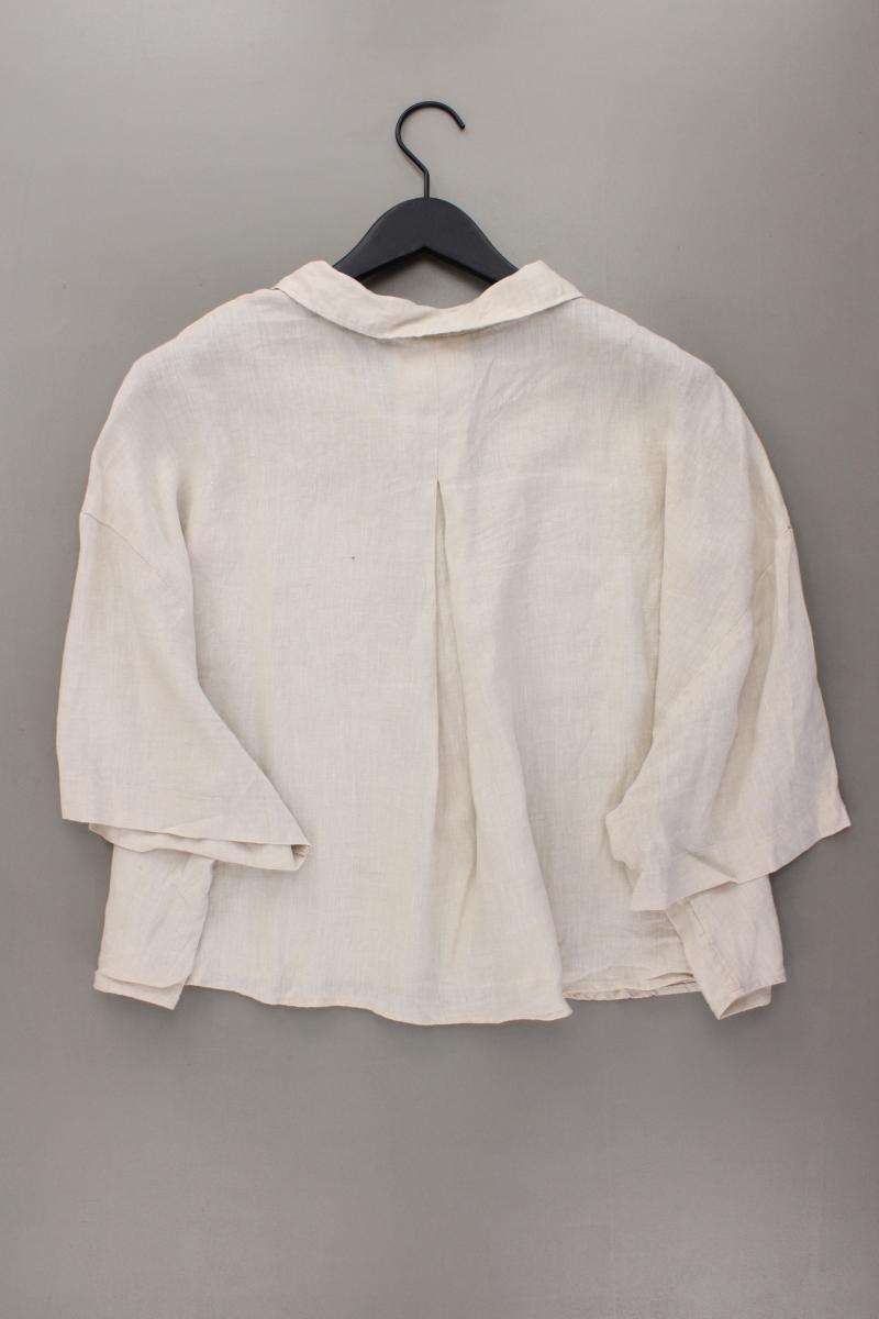 H&M Leinenbluse Gr. XXL 3/4 Ärmel creme