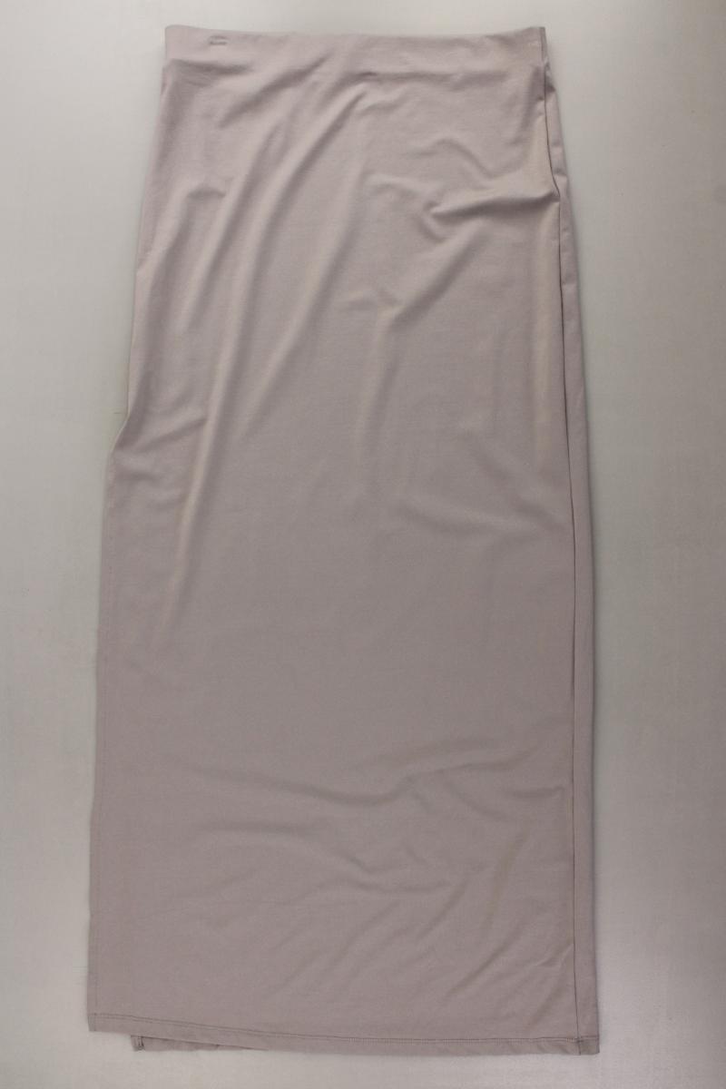 Bershka Stretchrock Gr. L grau aus Polyester