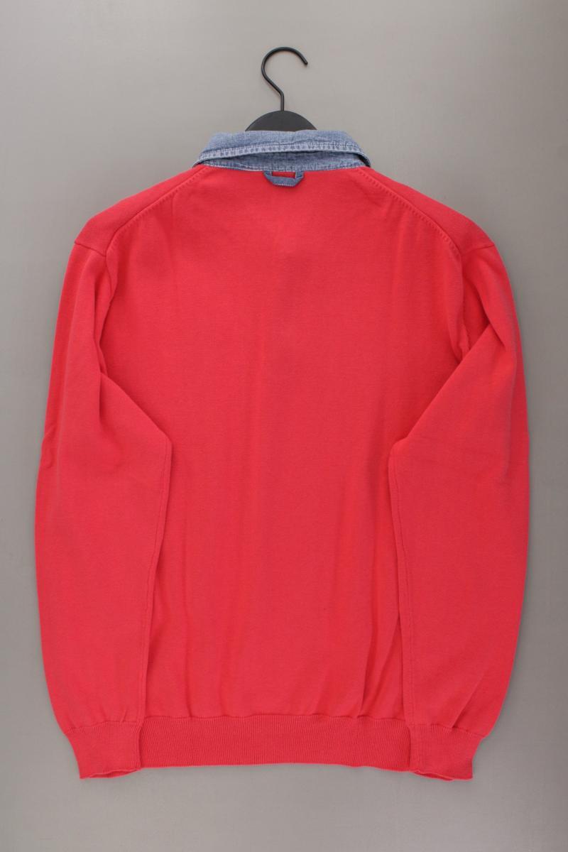Gant Feinstrickpullover für Herren Gr. XL rot aus Baumwolle